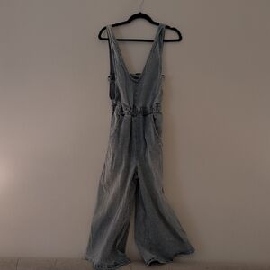 We The Free Women's Light Blue Denim Overalls